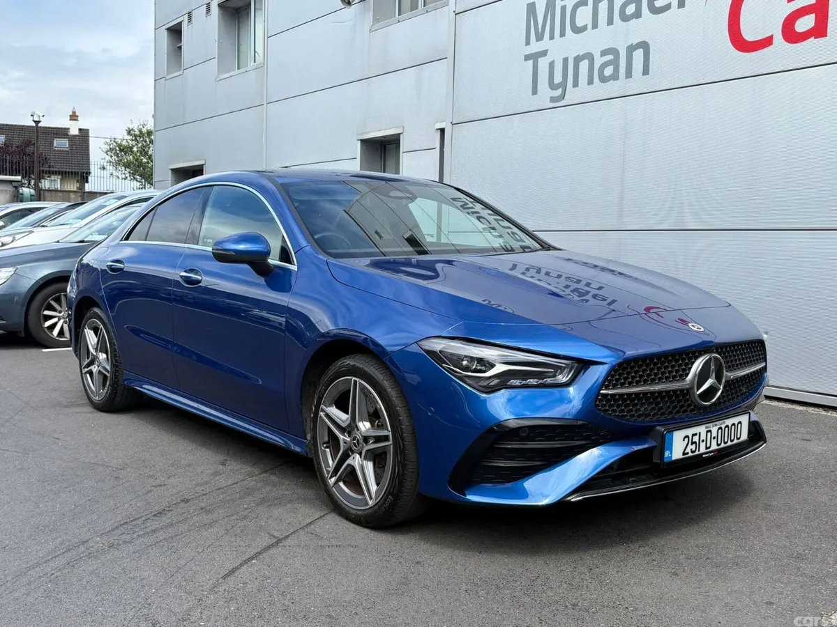 Mercedes-Benz CLA Coupe, Petrol Plug-in Hybrid, 2025, Blue