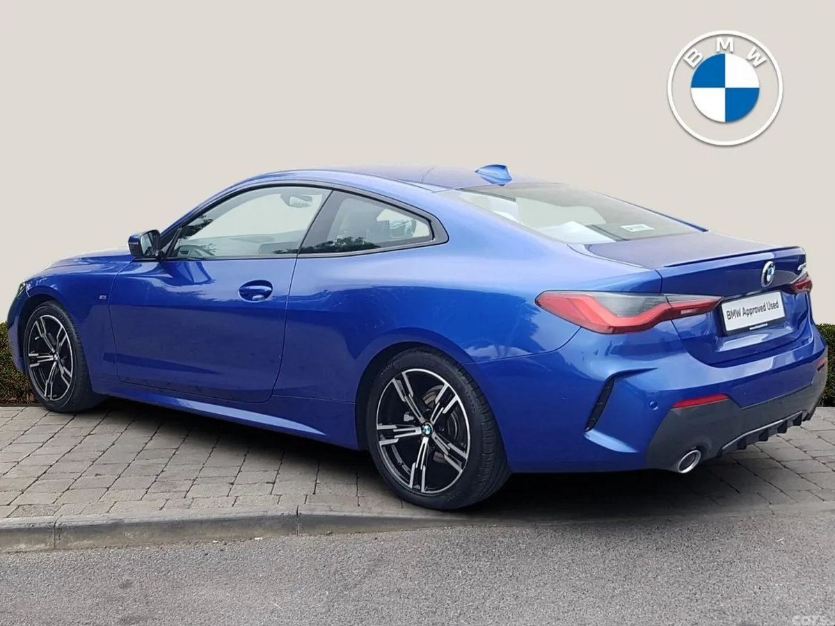 BMW 4-Series Coupe, Diesel, 2021, Blue