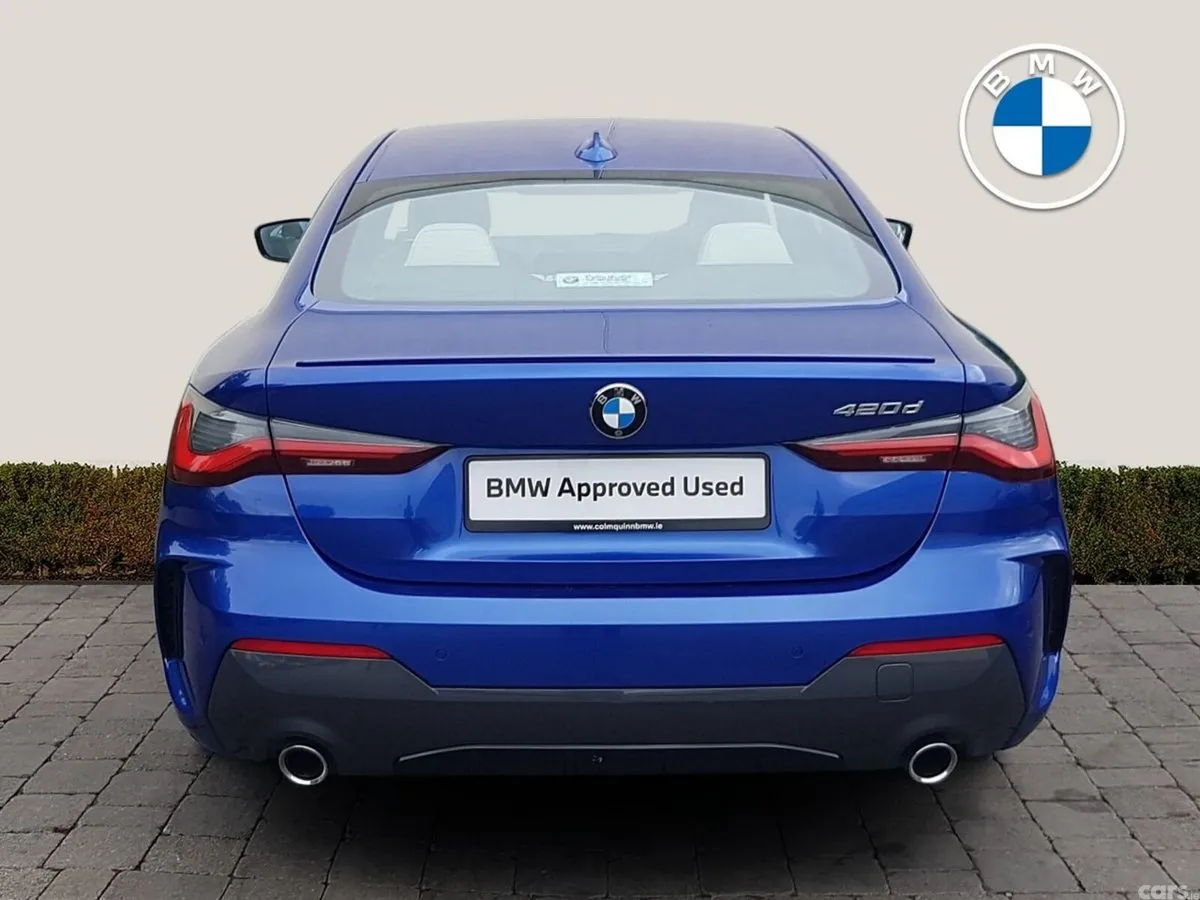 BMW 4-Series Coupe, Diesel, 2021, Blue