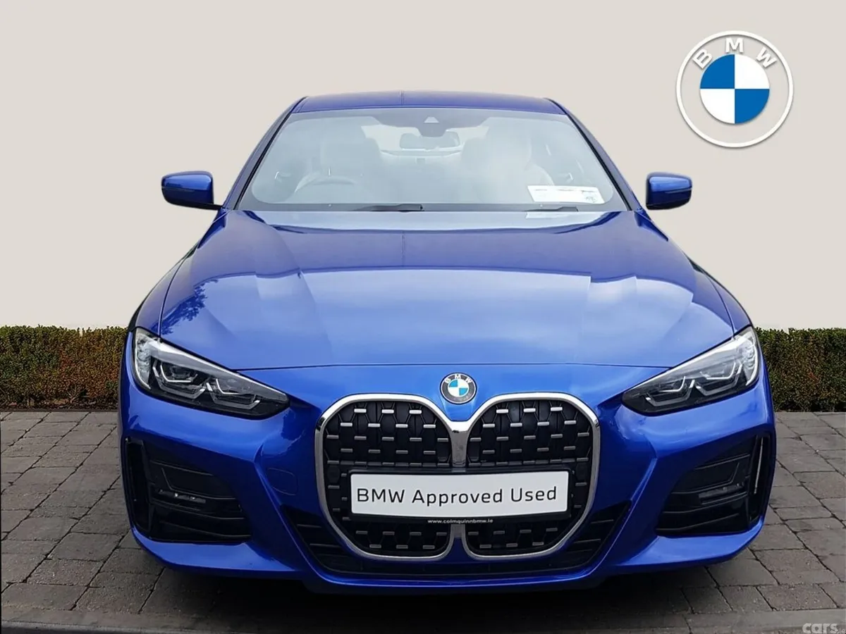 BMW 4-Series Coupe, Diesel, 2021, Blue