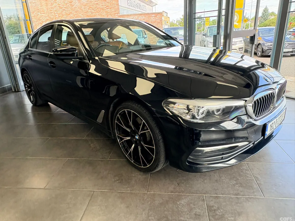 BMW 5-Series Saloon, Diesel, 2018, Black