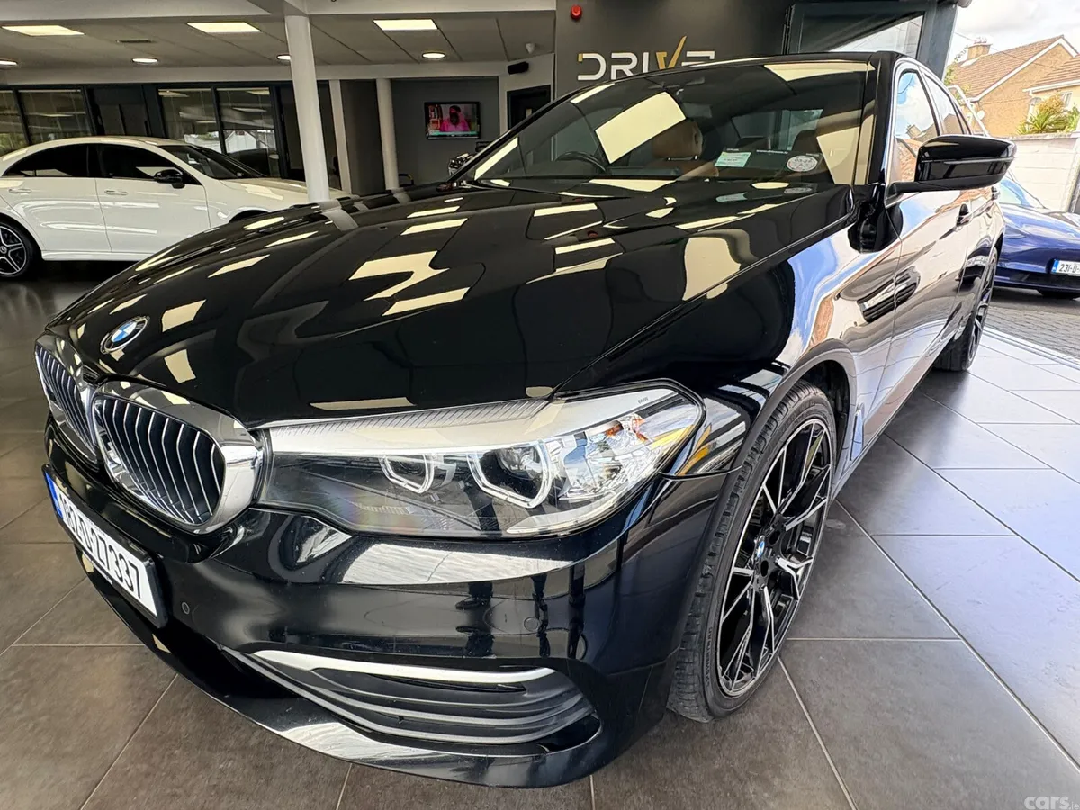 BMW 5-Series Saloon, Diesel, 2018, Black
