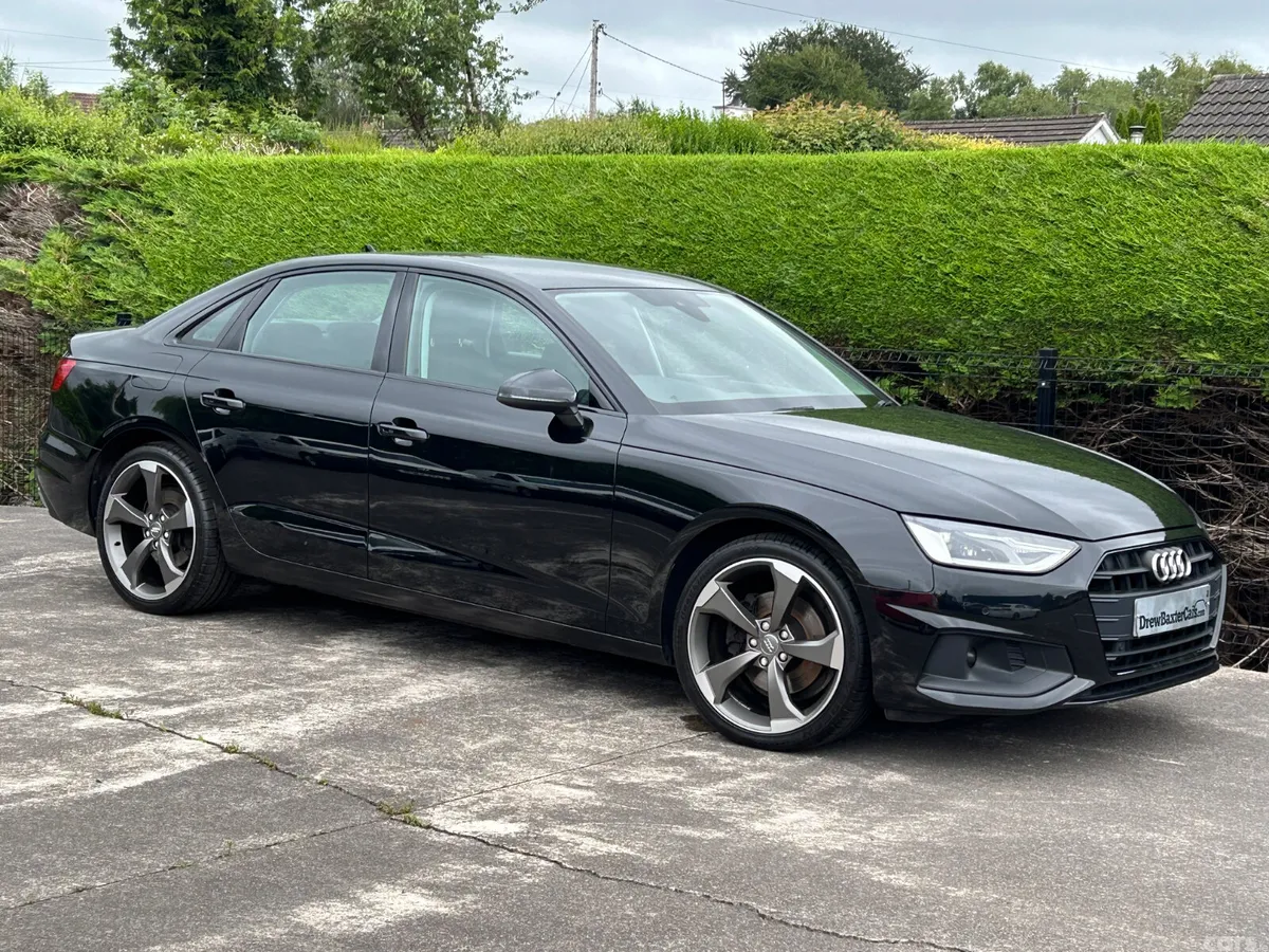 Audi A4 Saloon, Diesel Hybrid, 2023, Black