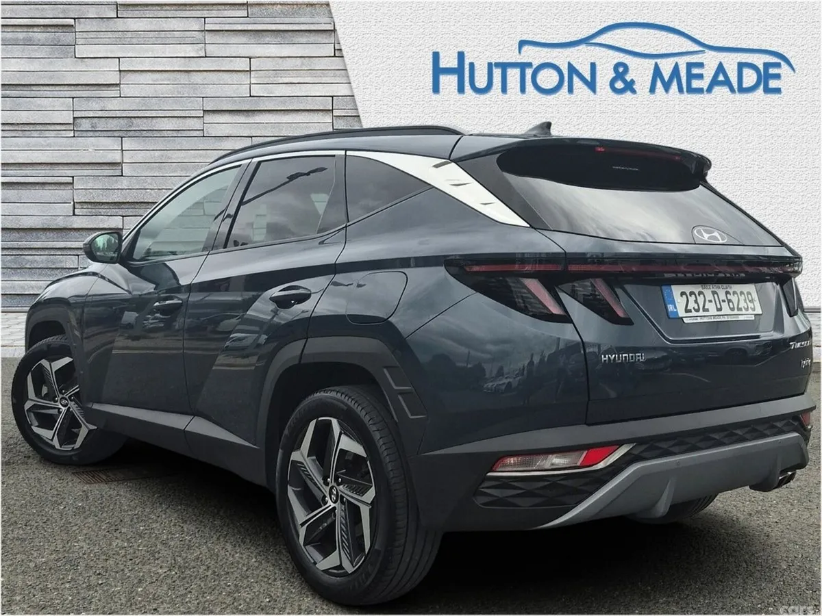 Hyundai Tucson SUV, Petrol Hybrid, 2023, Green