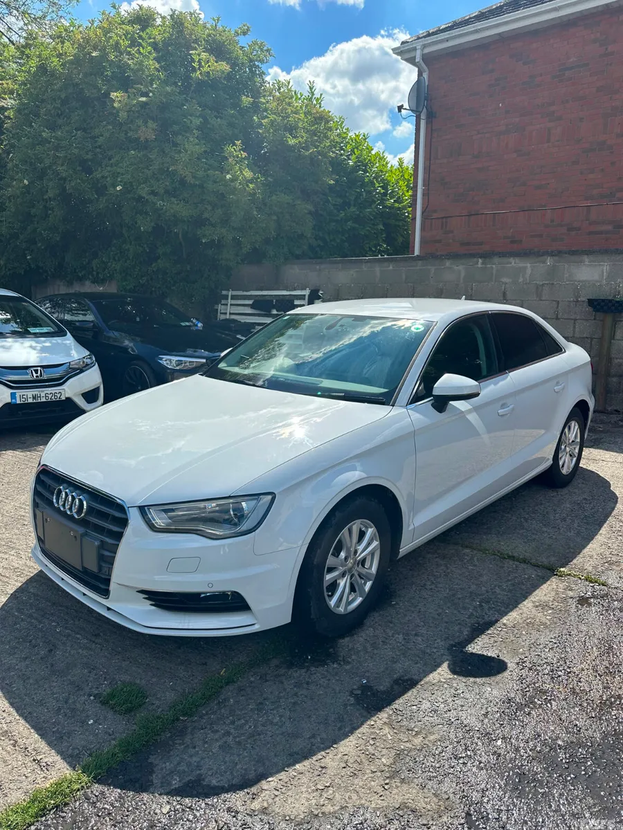 Audi A3 Saloon, Petrol, 2015, White
