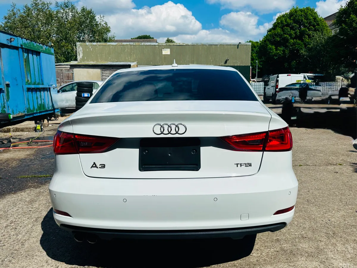 Audi A3 Saloon, Petrol, 2015, White