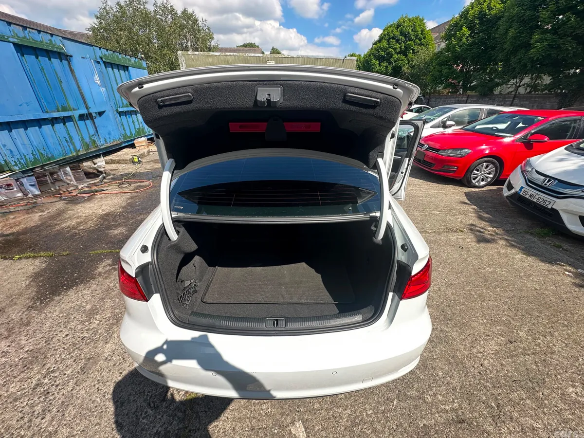 Audi A3 Saloon, Petrol, 2015, White