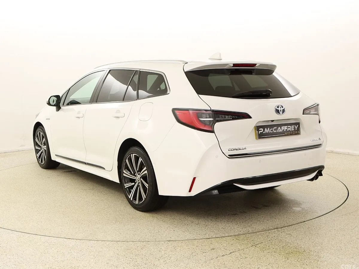 Toyota Corolla Estate, Petrol Hybrid, 2021, White