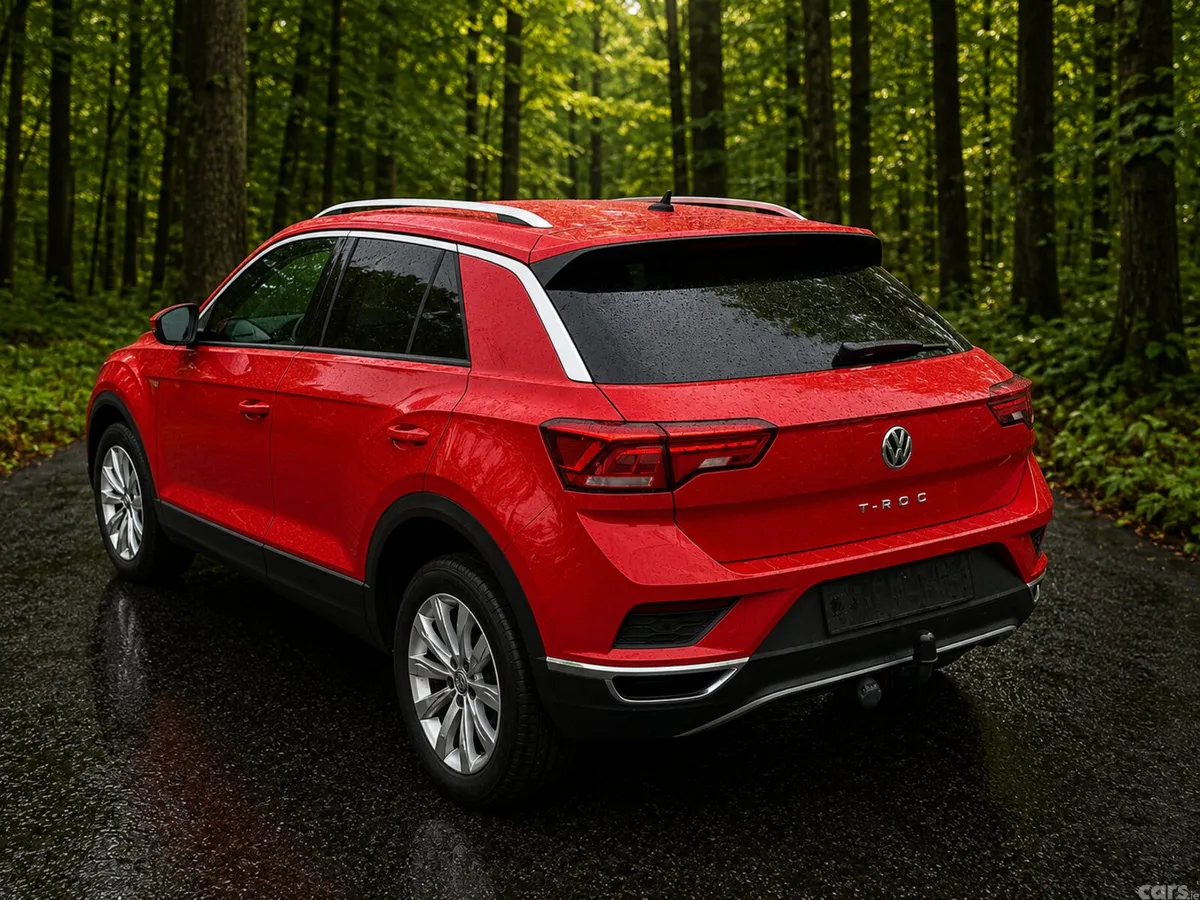 Volkswagen T-Roc SUV, Petrol, 2018, Red