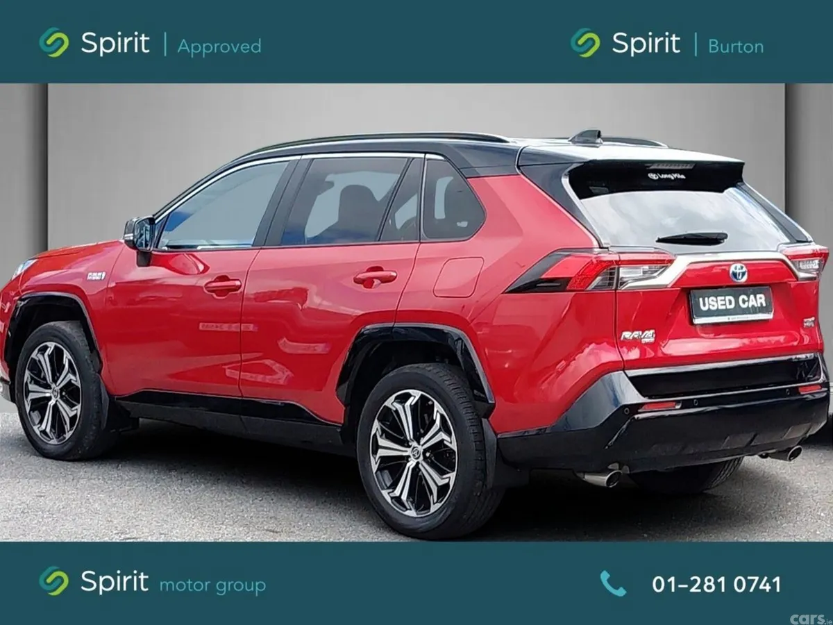 Toyota RAV4 SUV, Petrol Plug-in Hybrid, 2022, Red
