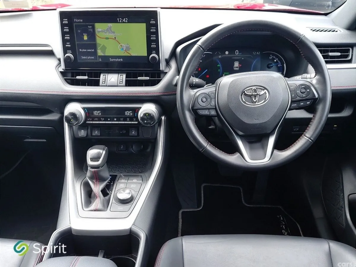 Toyota RAV4 SUV, Petrol Plug-in Hybrid, 2022, Red