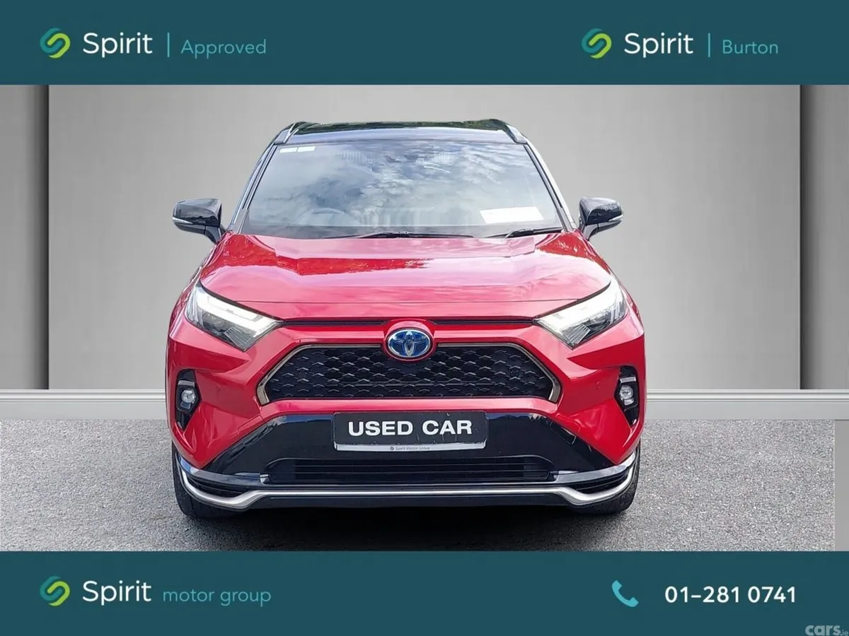 Toyota RAV4 SUV, Petrol Plug-in Hybrid, 2022, Red