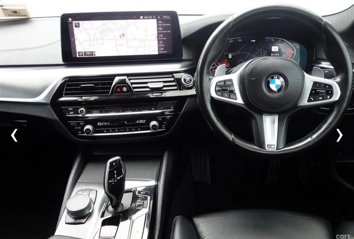 BMW 5-Series Saloon, Diesel, 2021, Black