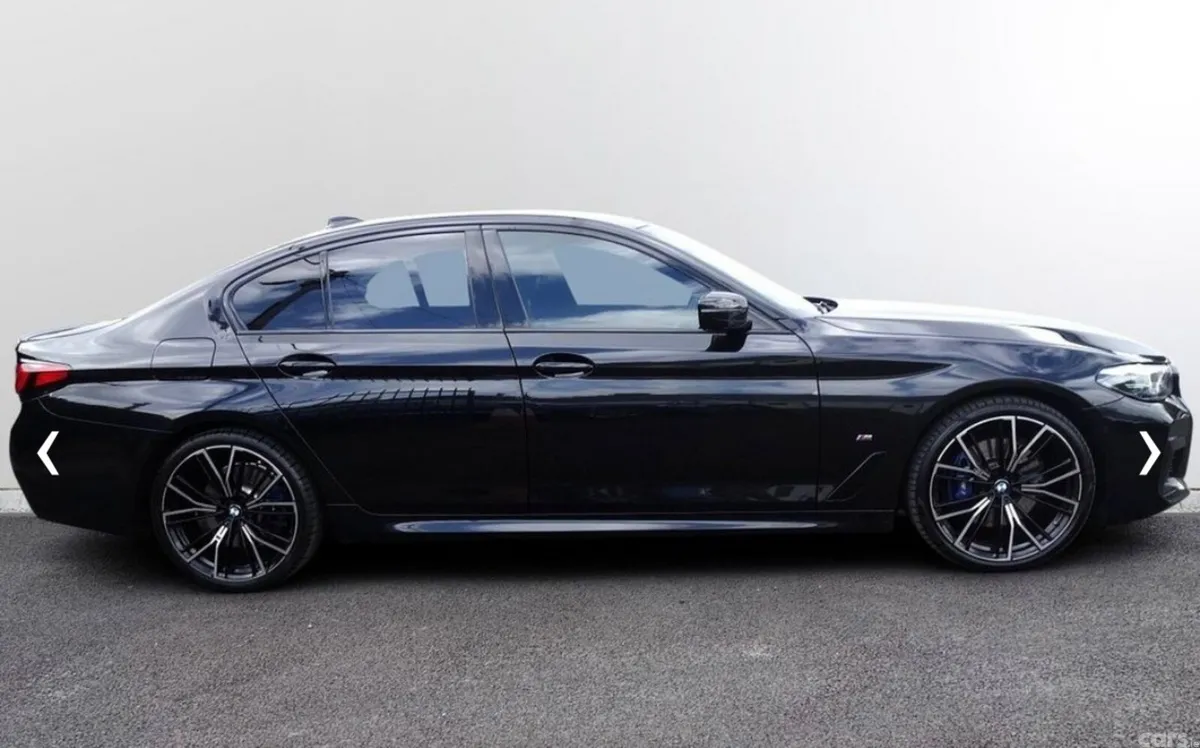 BMW 5-Series Saloon, Diesel, 2021, Black