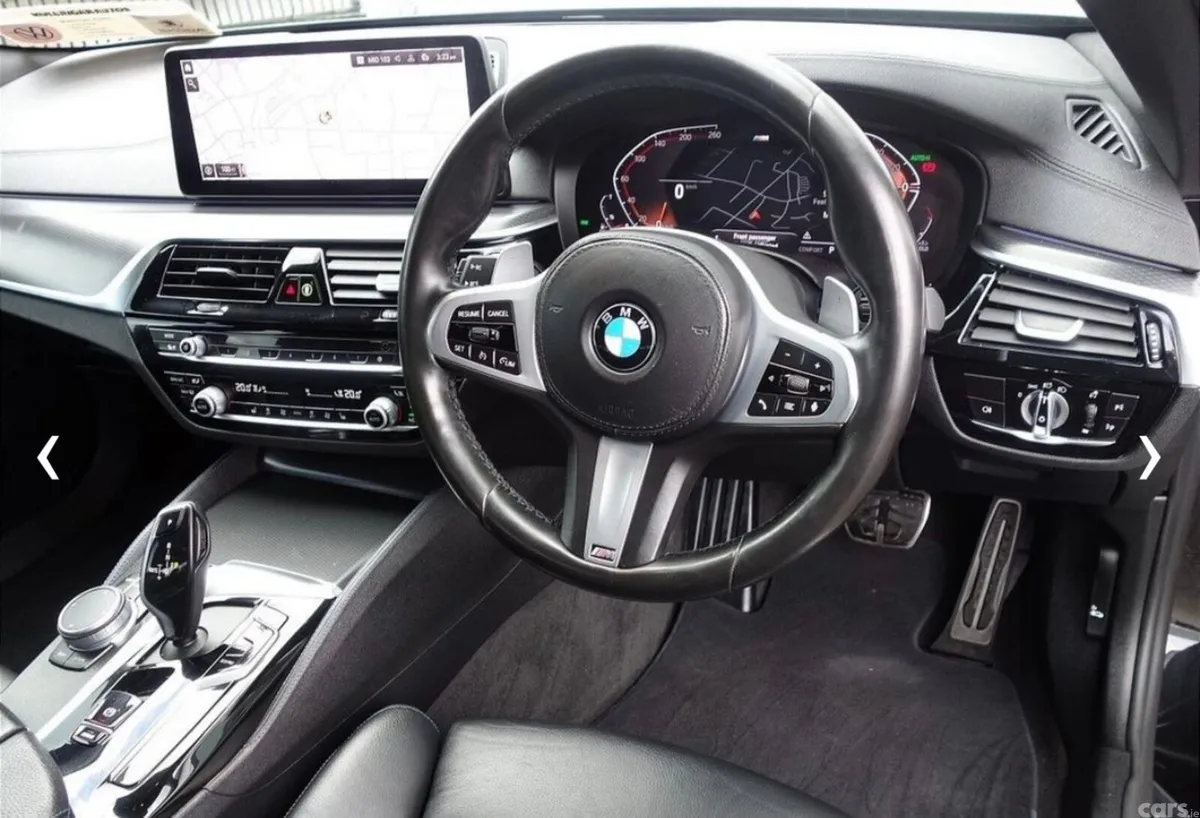 BMW 5-Series Saloon, Diesel, 2021, Black