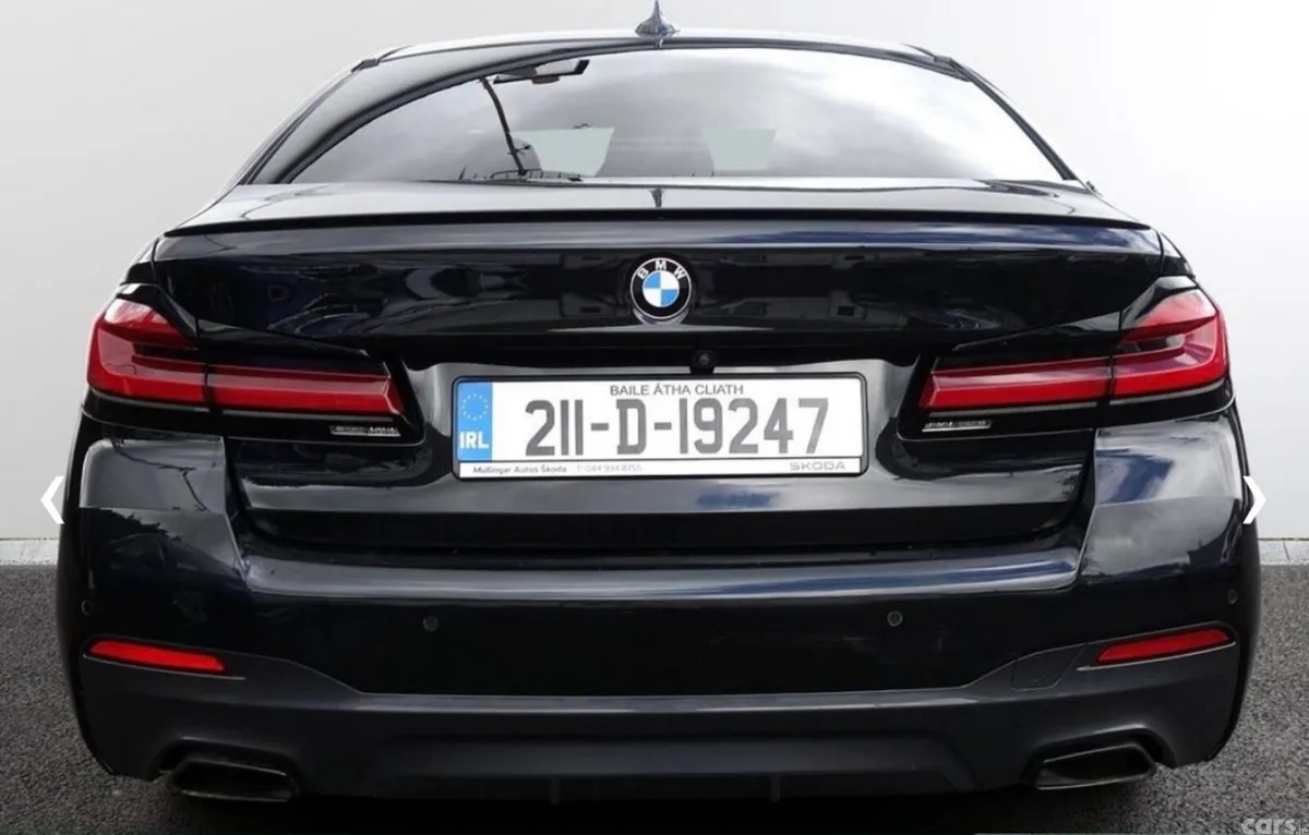 BMW 5-Series Saloon, Diesel, 2021, Black