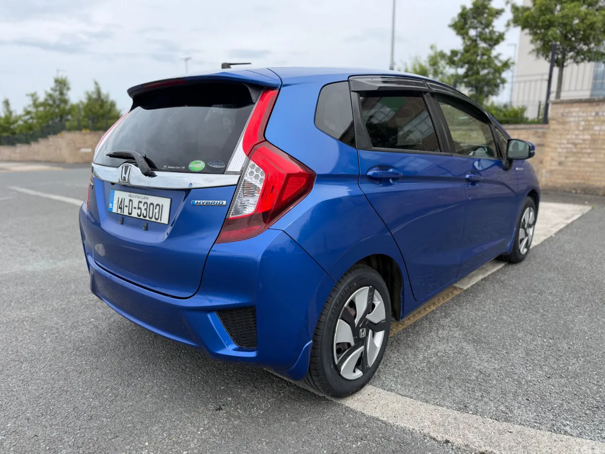 Honda Fit Hatchback, Petrol Hybrid, 2014, Blue