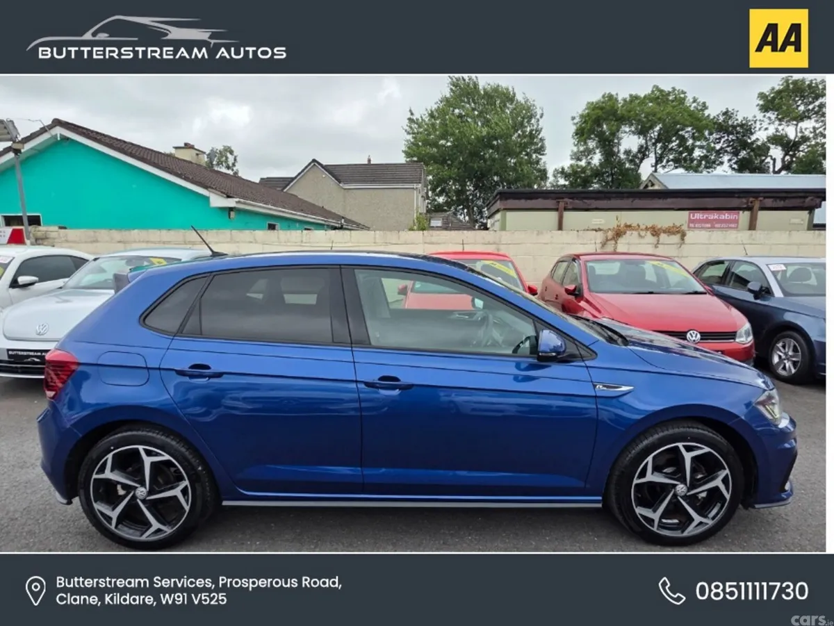 Volkswagen Polo Hatchback, Petrol, 2020, Blue