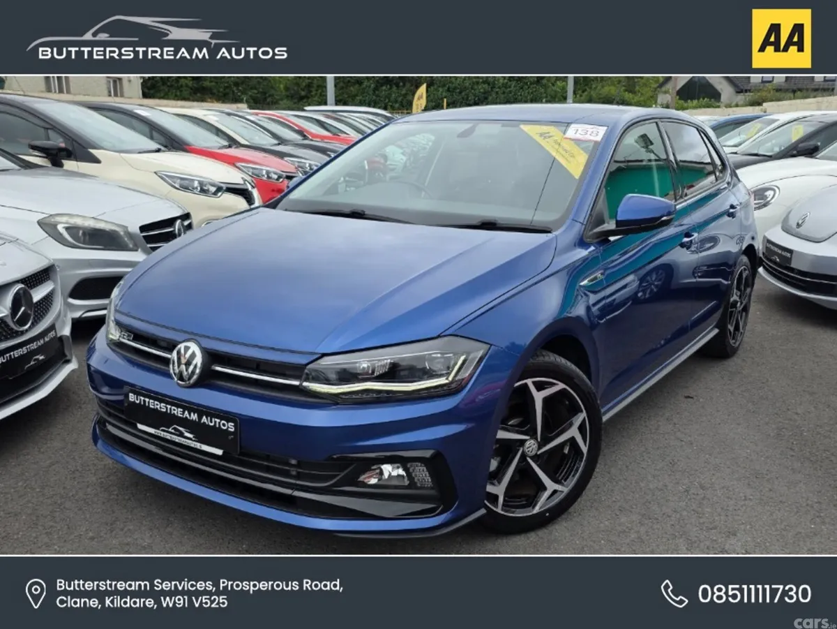 Volkswagen Polo Hatchback, Petrol, 2020, Blue