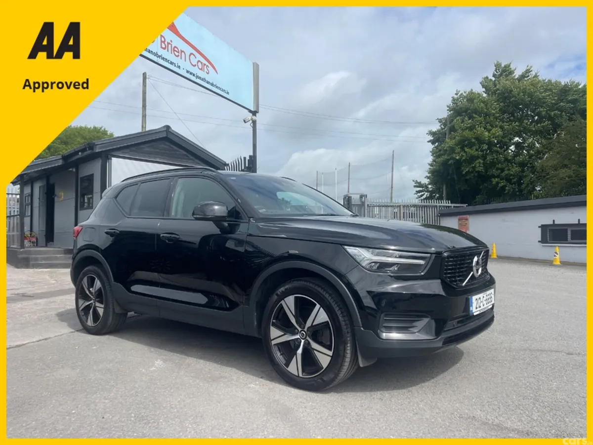 Volvo XC40 SUV, Petrol Plug-in Hybrid, 2021, Black