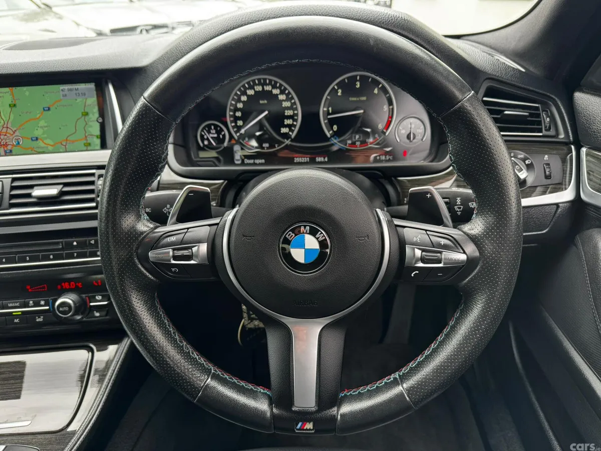 BMW 5-Series Saloon, Diesel, 2016, Black