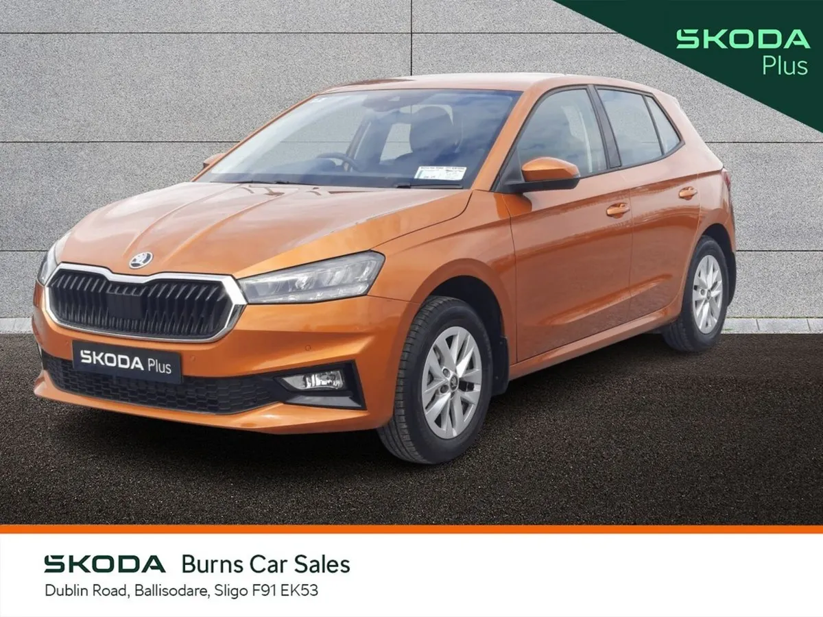 Skoda Fabia Hatchback, Petrol, 2026, Orange