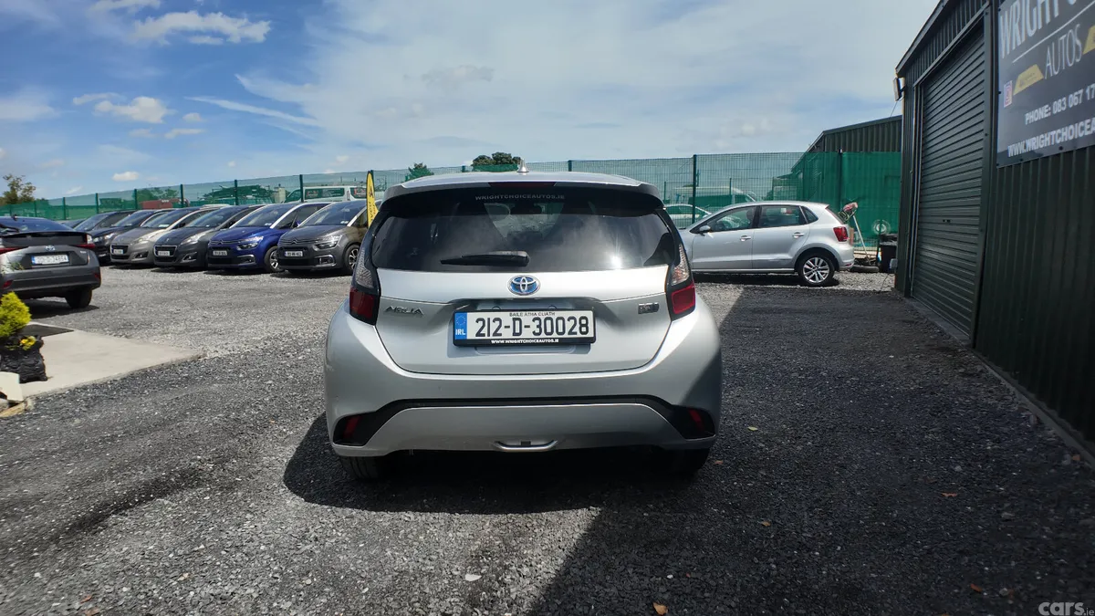 Toyota Aqua Hatchback, Petrol Hybrid, 2021, Silver