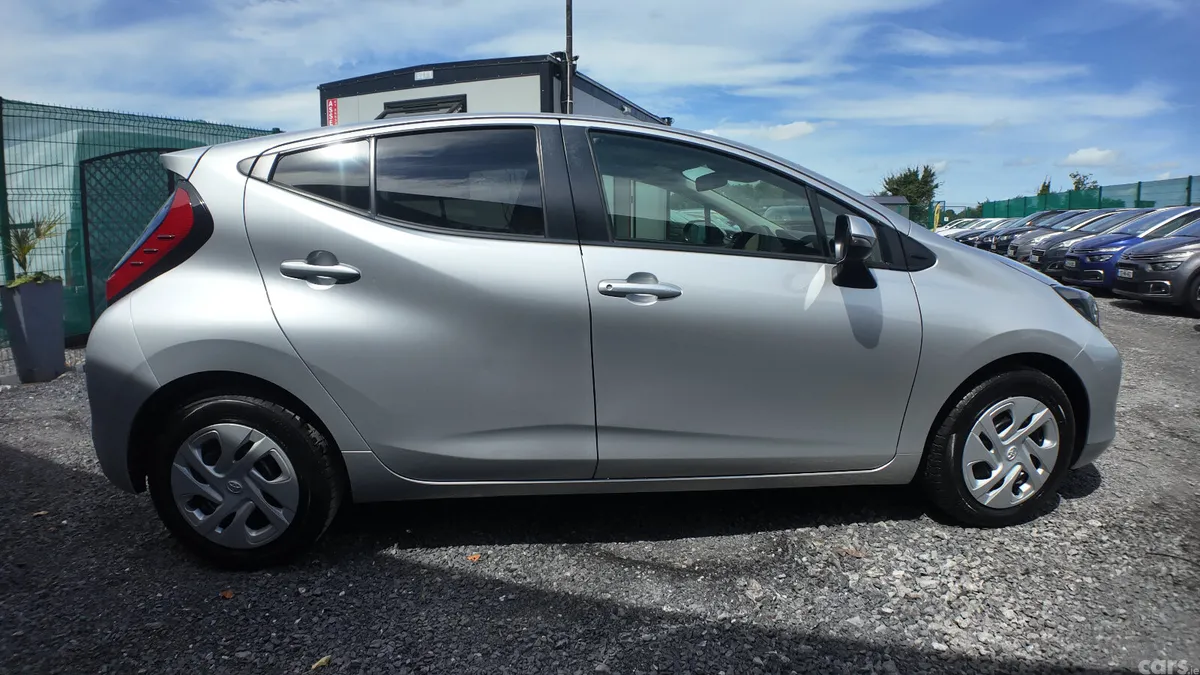 Toyota Aqua Hatchback, Petrol Hybrid, 2021, Silver
