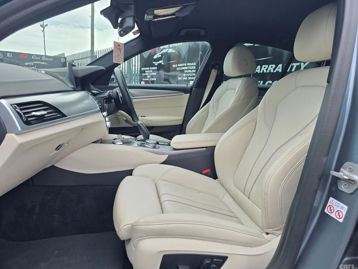 BMW 5-Series Saloon, Diesel, 2019, Blue