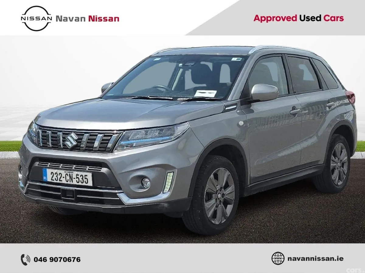 Suzuki Vitara SUV, Petrol Hybrid, 2023, Grey
