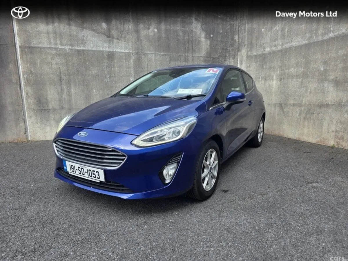 Ford Fiesta Hatchback, Petrol, 2018, Blue