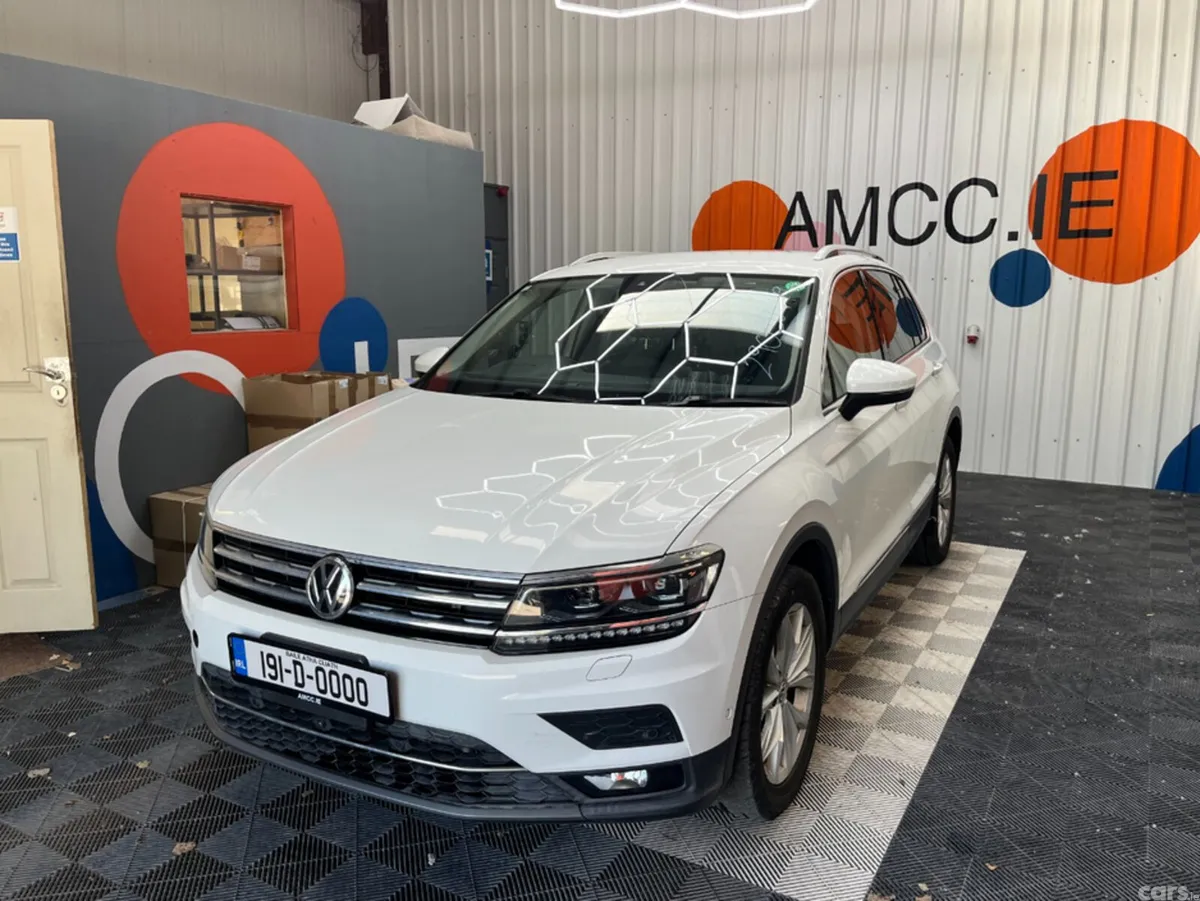 Volkswagen Tiguan SUV, Diesel, 2019, White