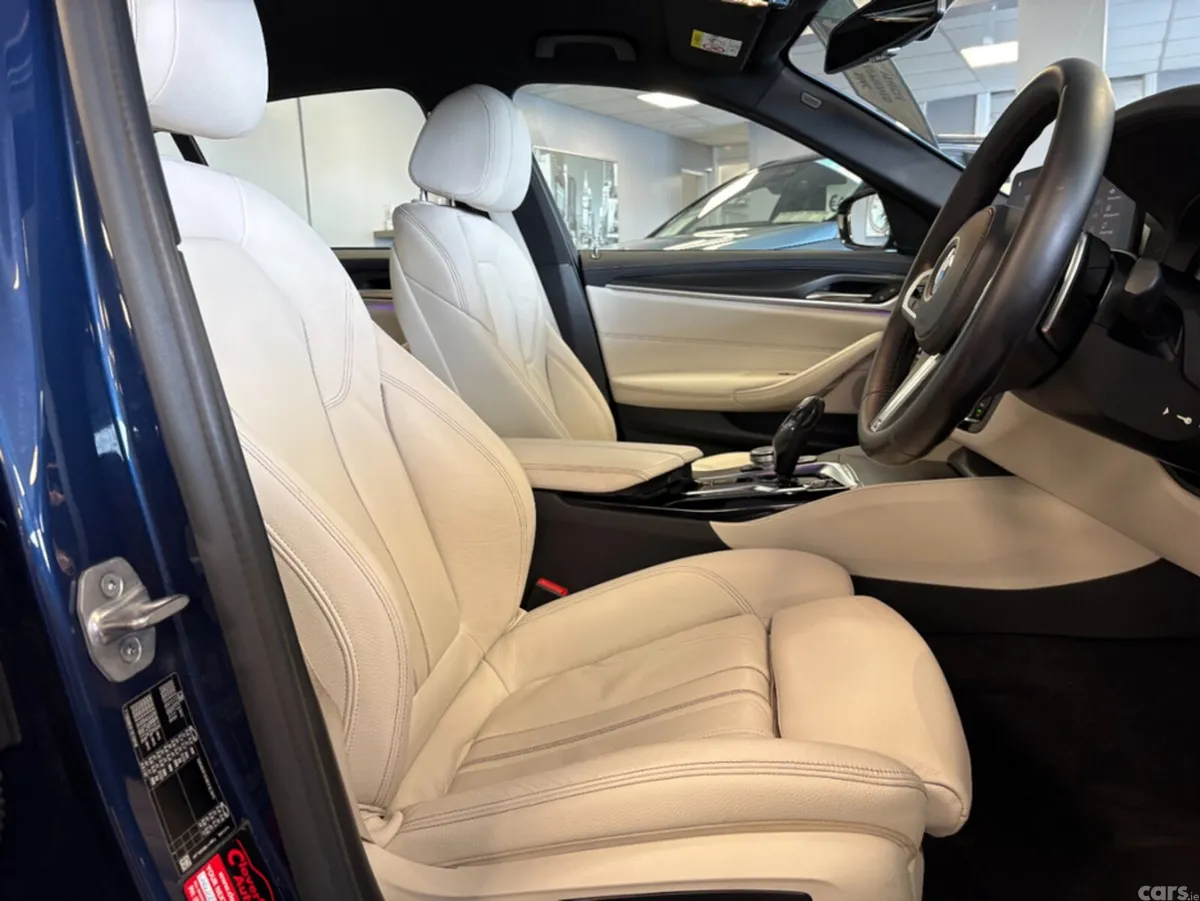 BMW 5-Series Saloon, Diesel, 2021, Blue