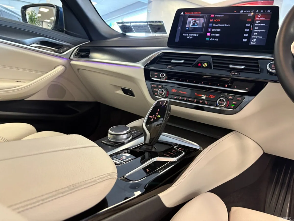 BMW 5-Series Saloon, Diesel, 2021, Blue