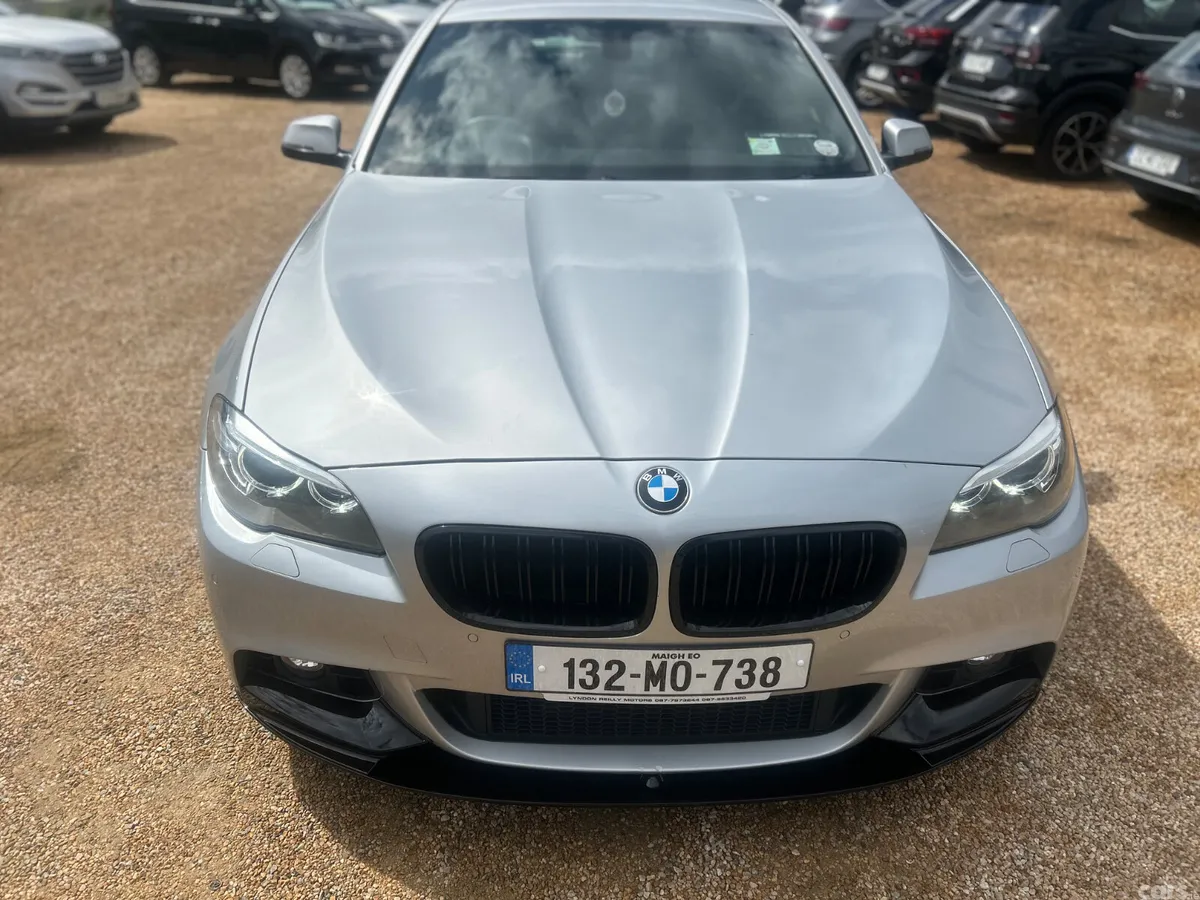 BMW 5-Series Saloon, Diesel, 2013, Silver