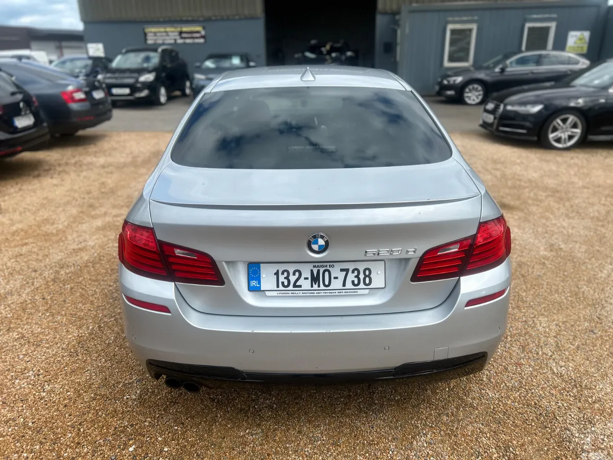 BMW 5-Series Saloon, Diesel, 2013, Silver