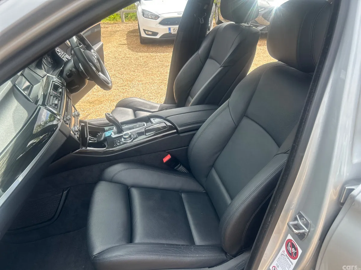 BMW 5-Series Saloon, Diesel, 2013, Silver