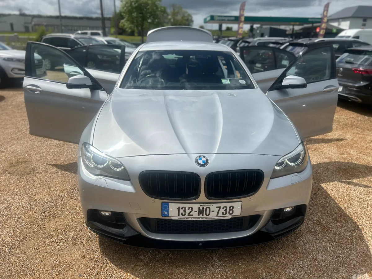 BMW 5-Series Saloon, Diesel, 2013, Silver