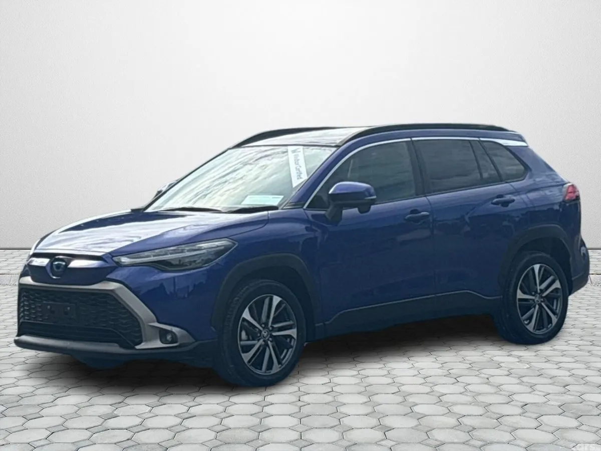 Toyota Corolla Cross SUV, Petrol Hybrid, 2023, Blue