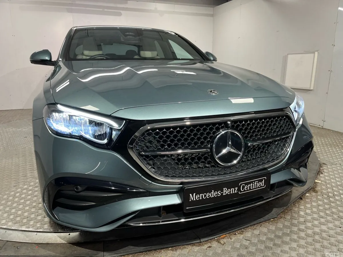Mercedes-Benz E-Class Saloon, Diesel Plug-in Hybrid, 2024, Silver