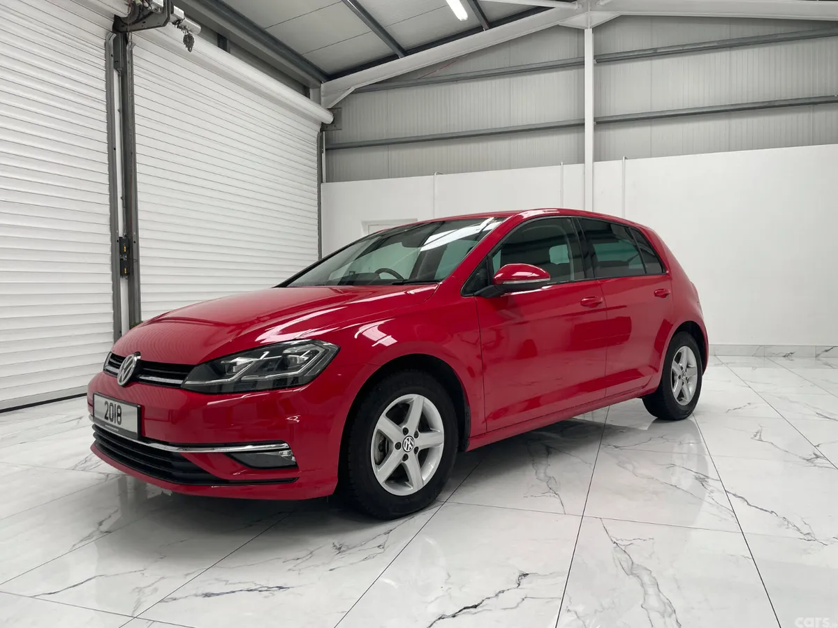 Volkswagen Golf Hatchback, Petrol, 2018, Red