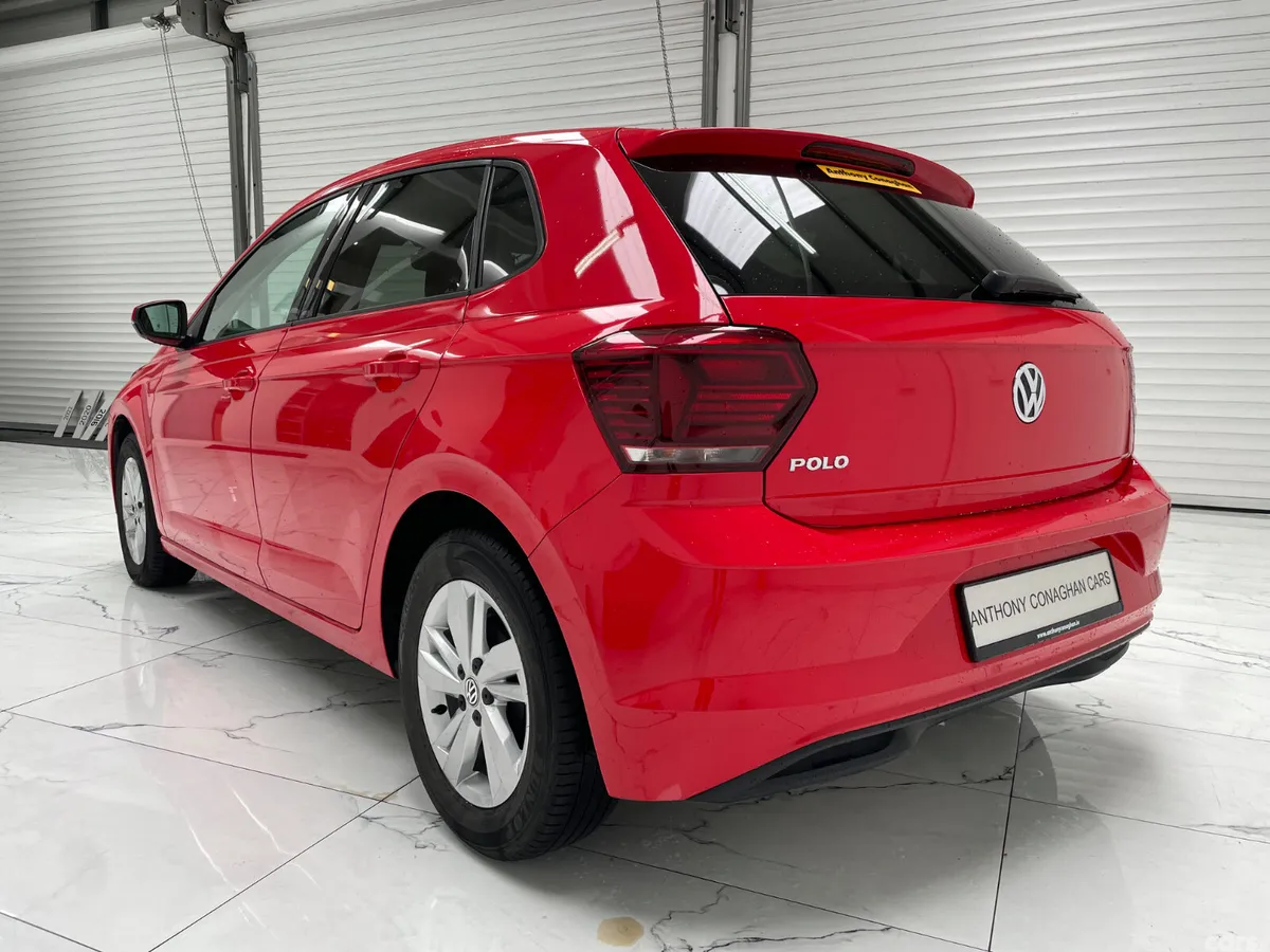 Volkswagen Polo Hatchback, Petrol, 2020, Red