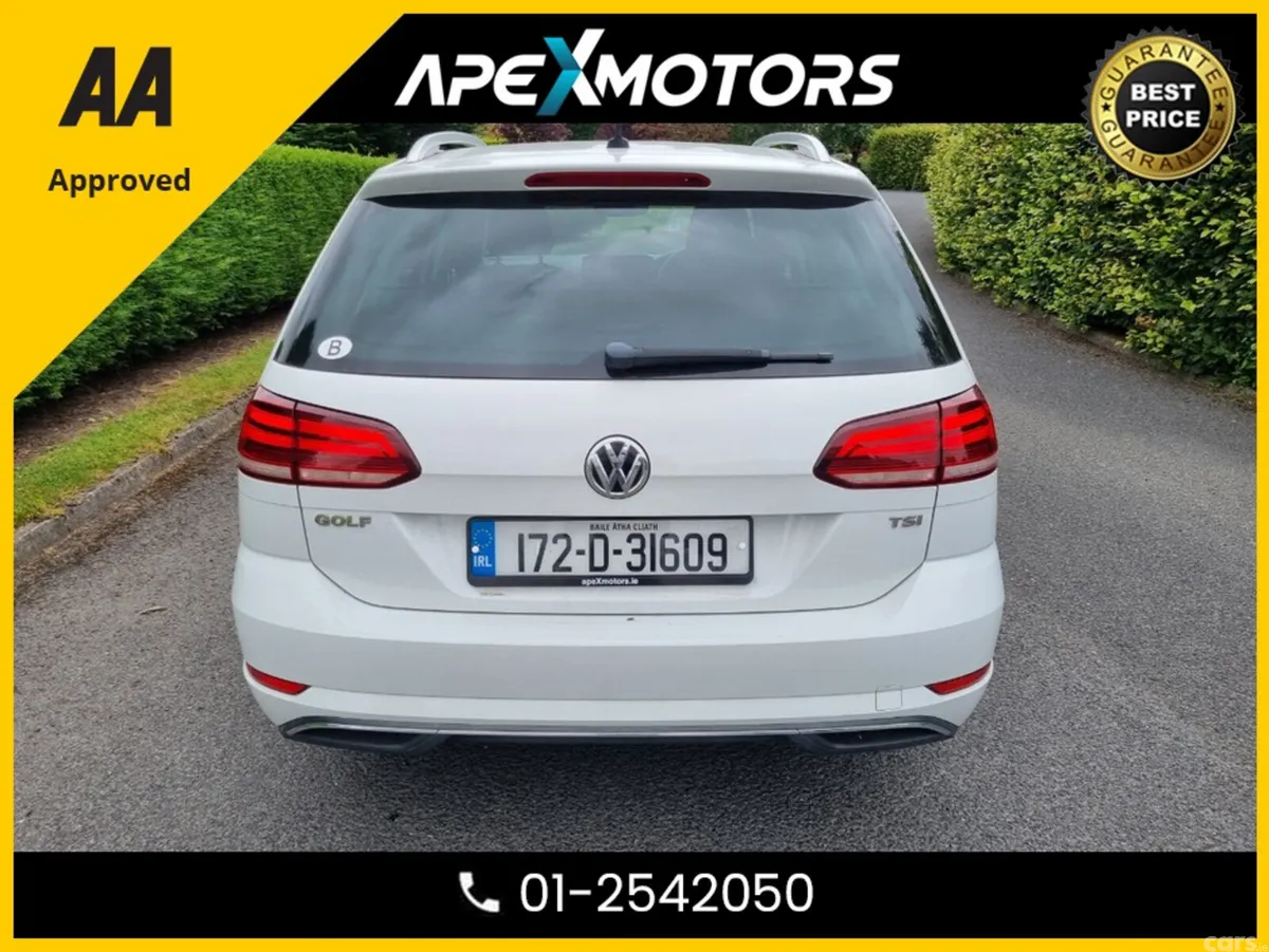 Volkswagen Golf Estate, Petrol, 2017, White