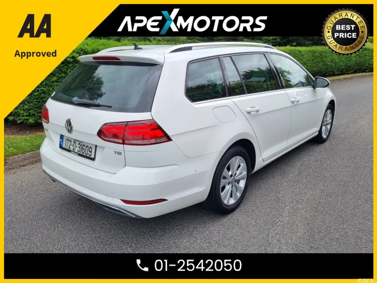 Volkswagen Golf Estate, Petrol, 2017, White