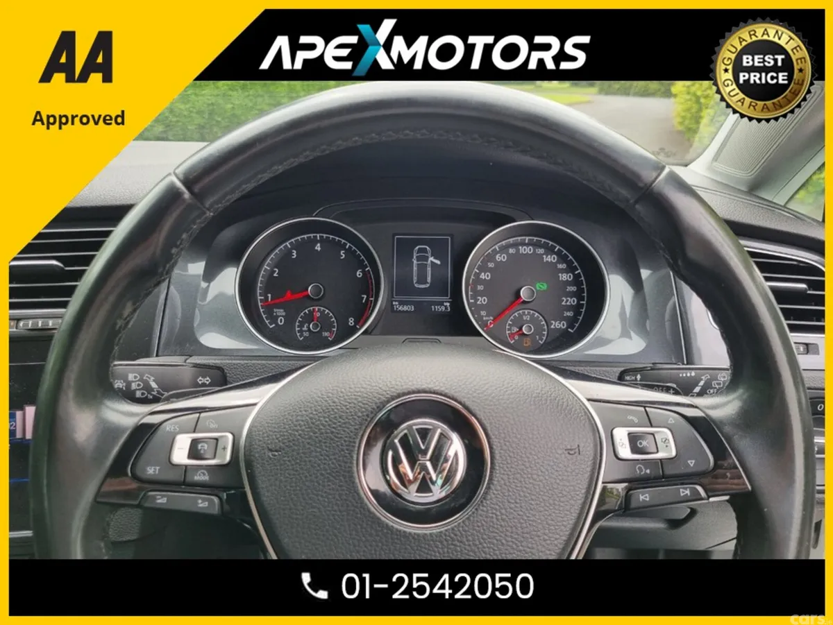 Volkswagen Golf Estate, Petrol, 2017, White
