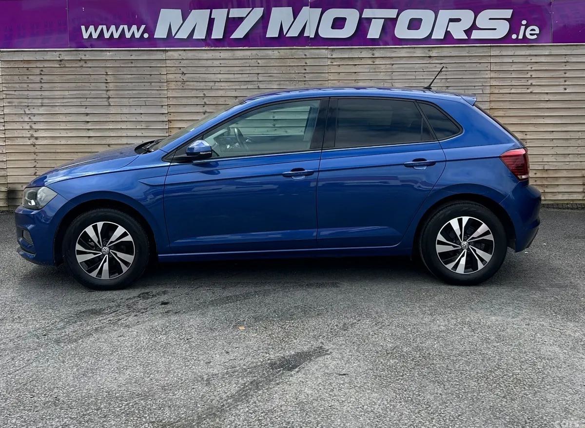 Volkswagen Polo Hatchback, Petrol, 2019, Blue