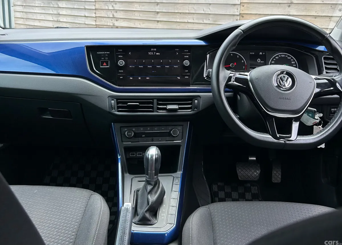 Volkswagen Polo Hatchback, Petrol, 2019, Blue
