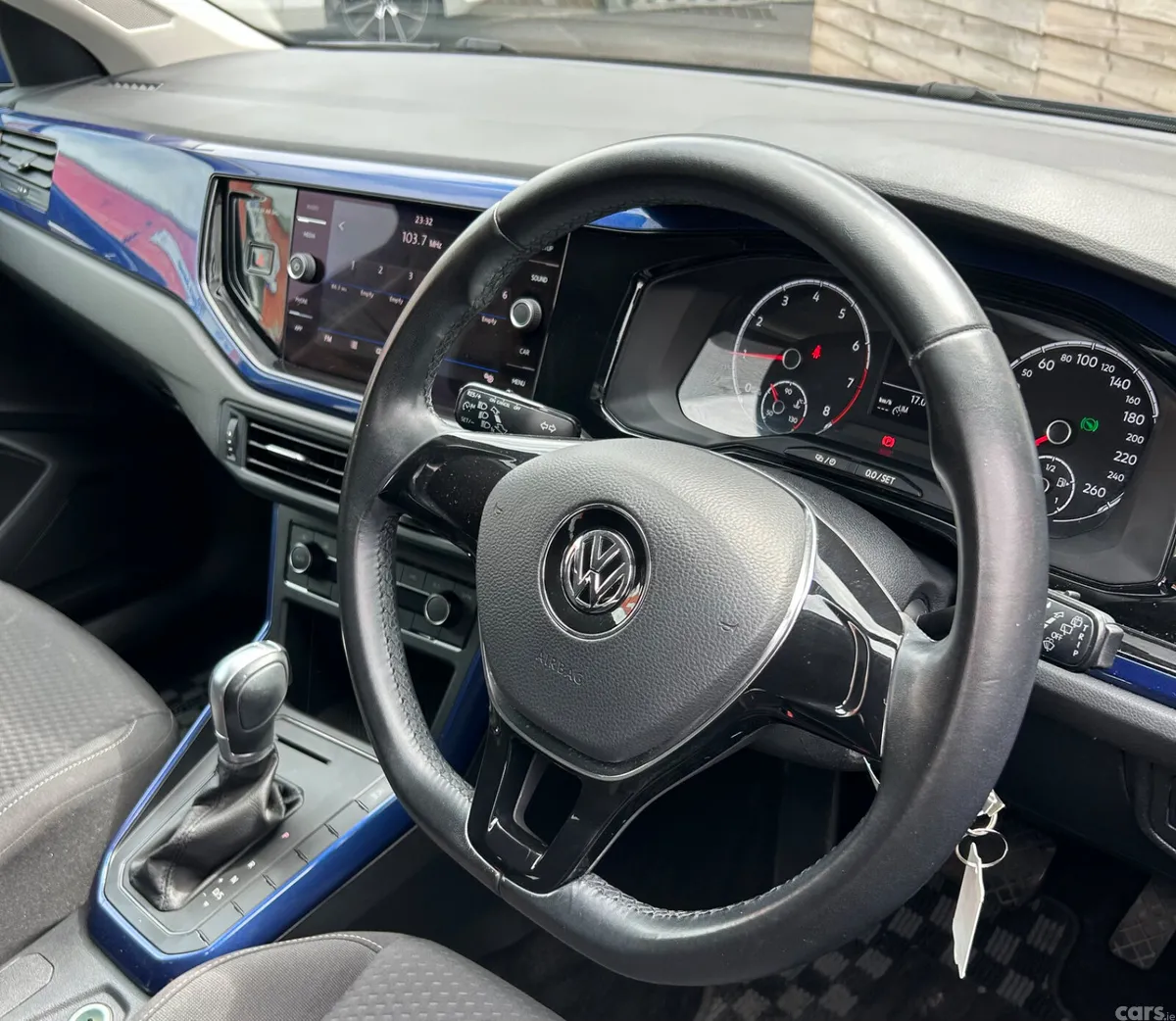 Volkswagen Polo Hatchback, Petrol, 2019, Blue