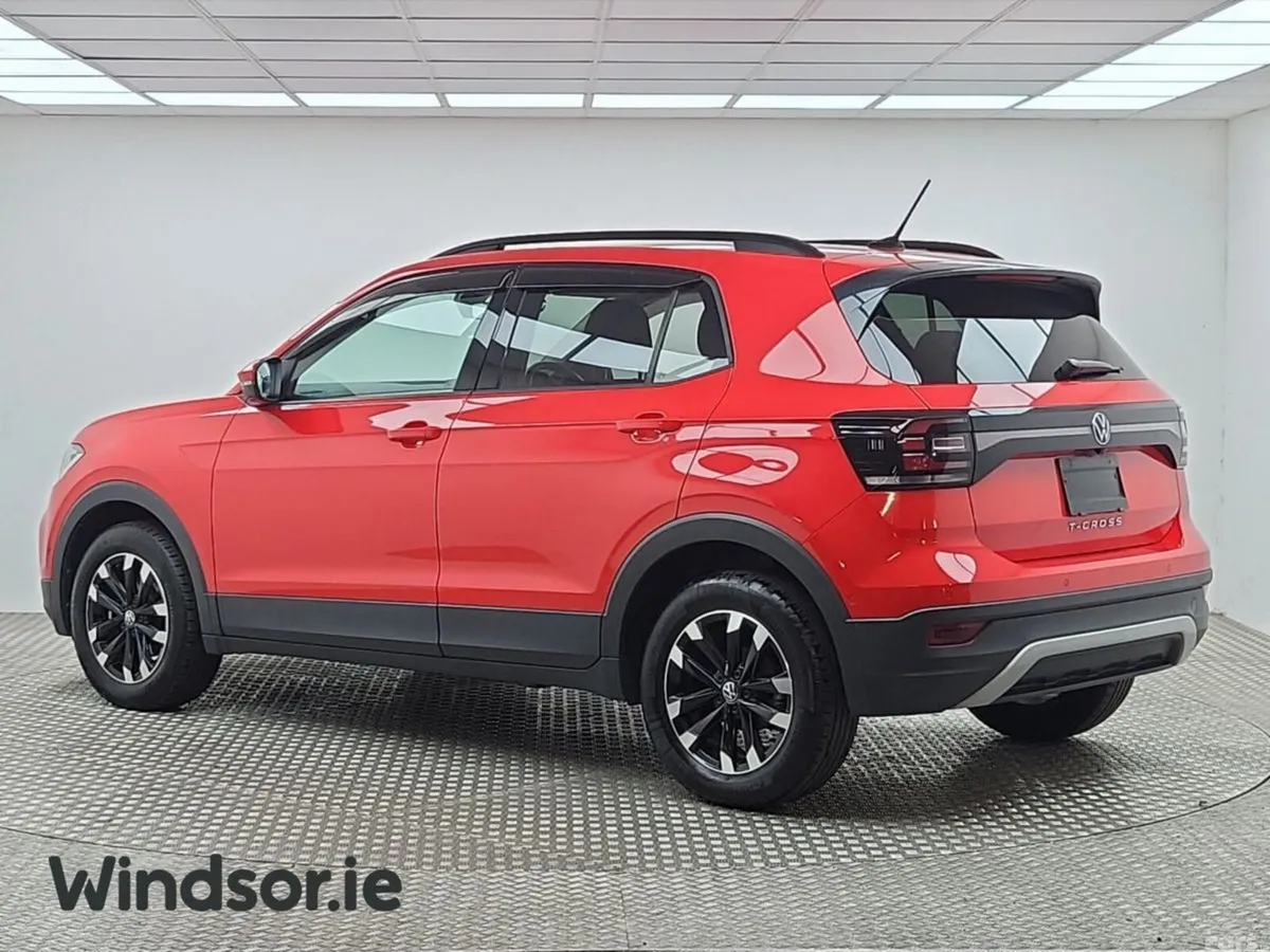 Volkswagen T-Cross Hatchback, Petrol, 2021, Red