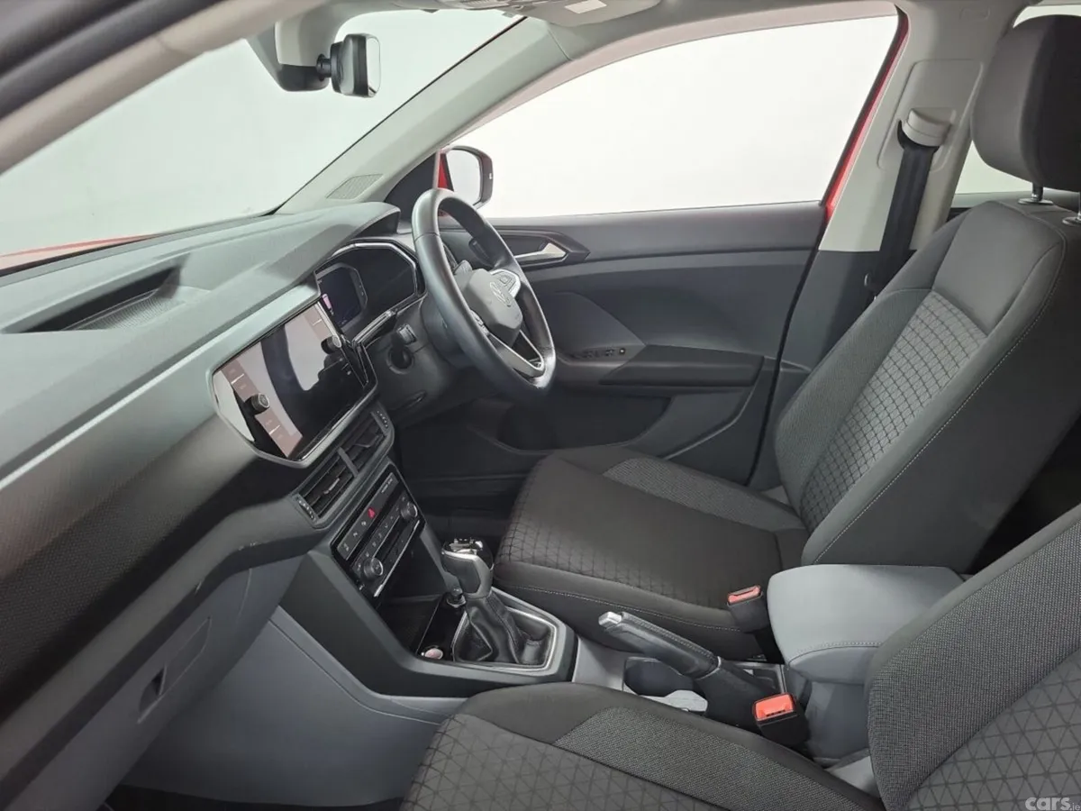 Volkswagen T-Cross Hatchback, Petrol, 2021, Red